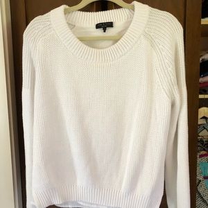 Rag and Bone white cotton sweater